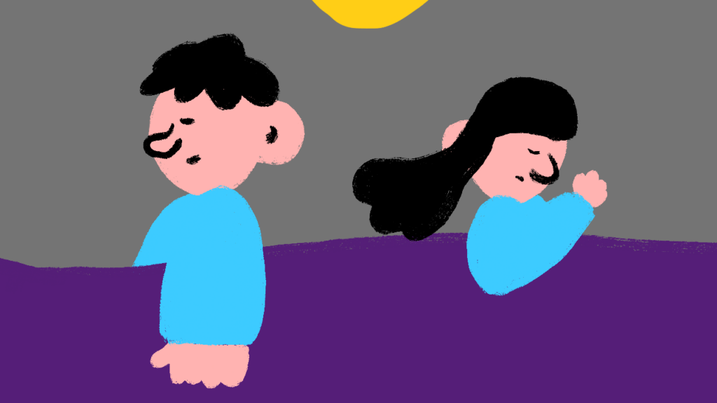 隣で眠る関係